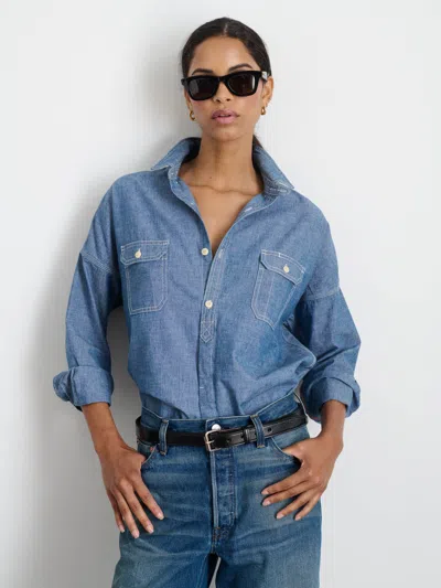 Alex Mill The Chambray Shirt In Chambray