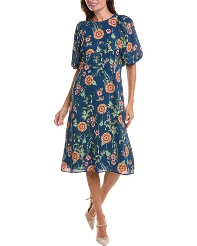 Sara Campbell Ellower Sunflower Dress In Multi
