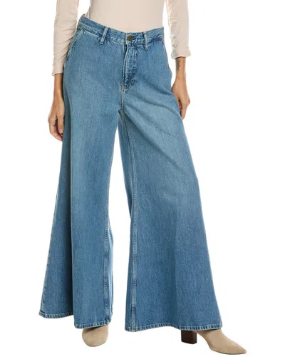 Frame Pixie Seraphina Extra Wide Leg Jean In Blue