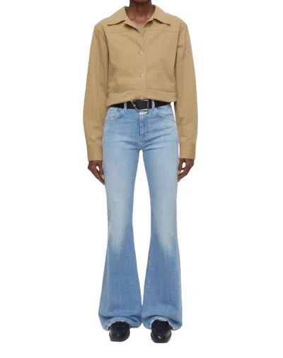 Closed Mid-rise Bootcut Jeans In Blue