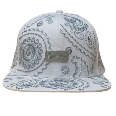 Cookies Men's Casablanca Canvas Snapback Cap In White In White