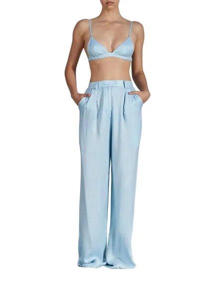 Bondi Born Bordeaux Trouser In Sky In Blue