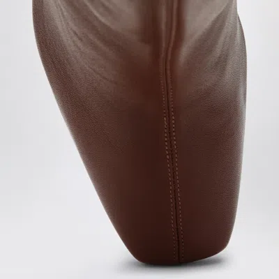 Shop Chloé Cognac Coloured Ambre Ankle Boot