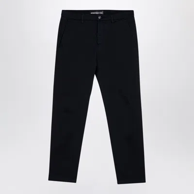 Department Five Department 5 Regular Blue Navy Cotton Trousers