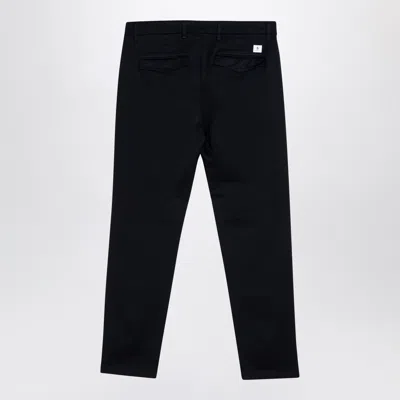 Department Five Department 5 Regular Blue Navy Cotton Trousers