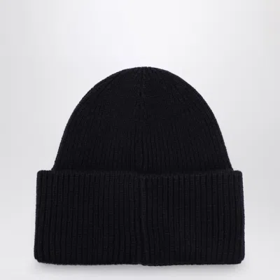 Destin Anthracite Wool And Cashmere Beanie