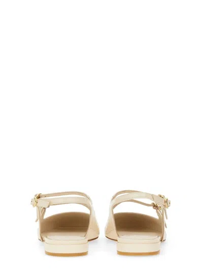 Stuart Weitzman Slingback Pumps "benni" In Beige