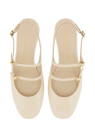 Stuart Weitzman Slingback Pumps "benni" In Beige