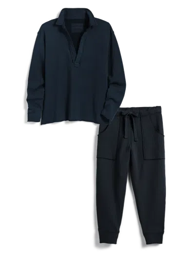 Frank & Eileen Copenhagen Travel Set In Navy