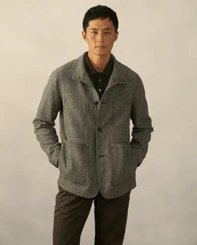 Reid Natchez Chore Jacket In Charcoal