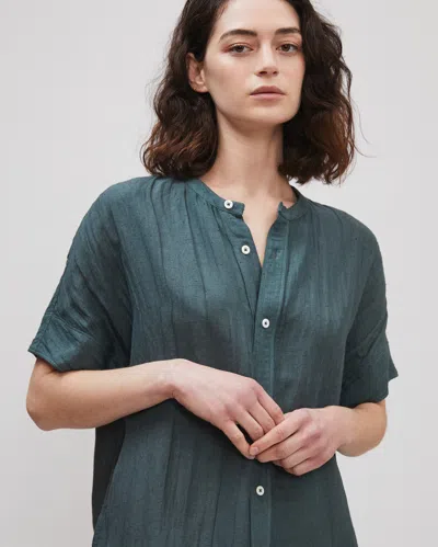 Reid Paneled Dolman Top In Steel