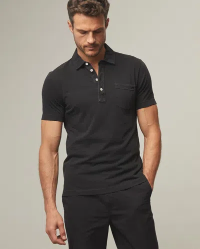 Billy Reid, Inc Pensacola Polo In Washed Grey