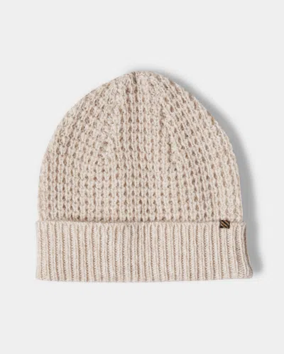 Reid Wool Cashmere Beanie In Navy/brown