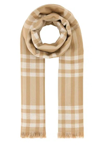 Shop Burberry Scarves And Foulards In Brown