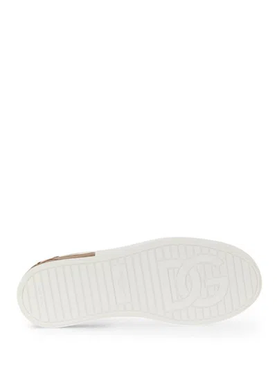 Shop Dolce & Gabbana Portofino Sneaker In White