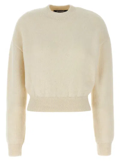 Shop Jacquemus '' Sweater In White