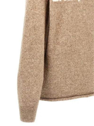 Shop Jacquemus '' Sweater In Beige