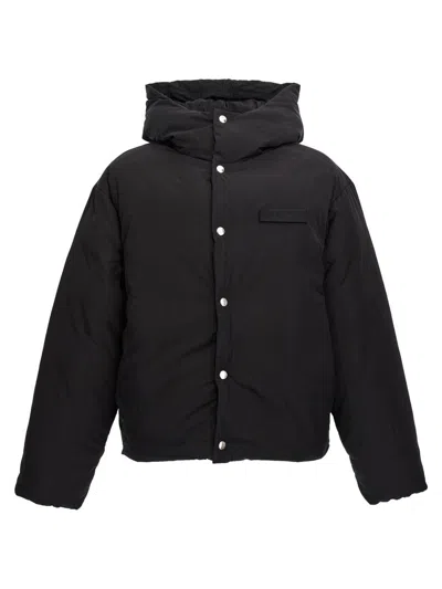 Jacquemus La Doudoune Down Jacket Men In Black
