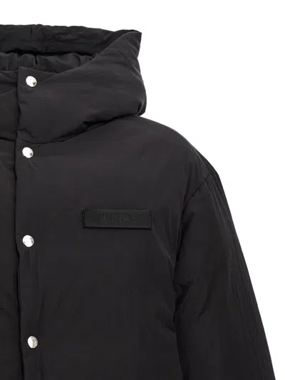 Jacquemus La Doudoune Down Jacket Men In Black