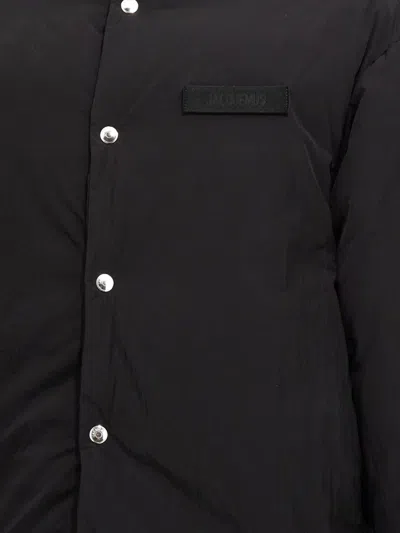 Jacquemus La Doudoune Down Jacket Men In Black