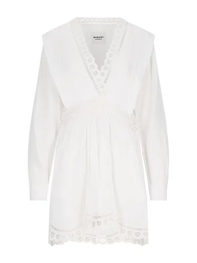 Shop Isabel Marant Étoile Marant Etoile Dresses In White