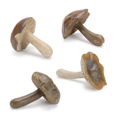Houzbling Mushroom (set Of 12) 3"h Resin