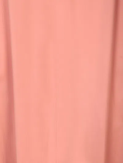 Forte Forte Powder Pink Georgette Long Dress In Pink