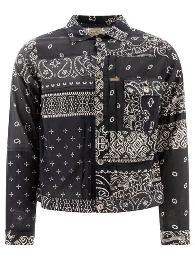 KAPITAL GAUZE BANDANA PATCHWORK SHIRTS 