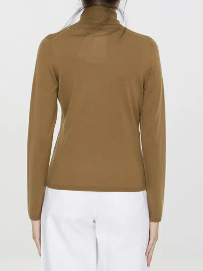 Shop Max Mara Veloce Sweater In Beige