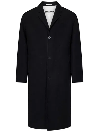 Shop Jil Sander Coat In Black