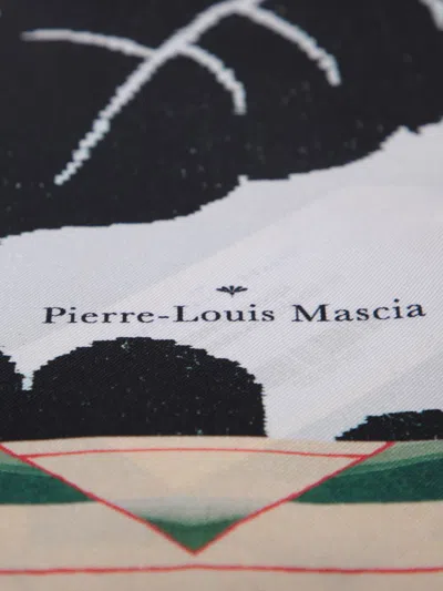 Shop Pierre-louis Mascia Scarves In Blue