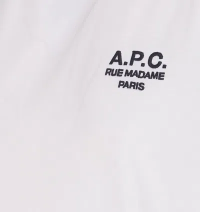 Shop Apc A.p.c. T-shirts And Polos In White