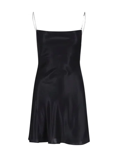 Diesel D-minty Mini Dress In Black