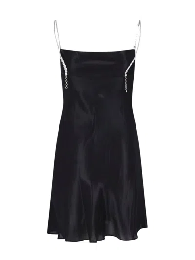 Diesel D-minty Mini Dress In Black