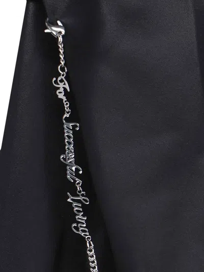 Diesel D-minty Mini Dress In Black