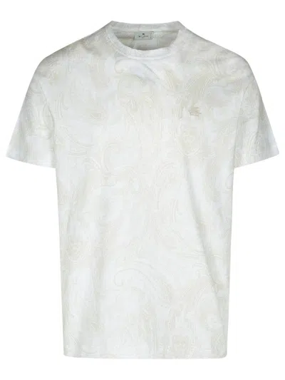 Shop Etro T-shirts In White