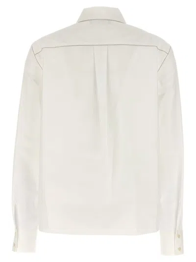 Fabiana Filippi Women's Cotton Poplin Shirt In White