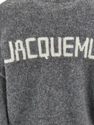 Shop Jacquemus '' Sweater In Grey