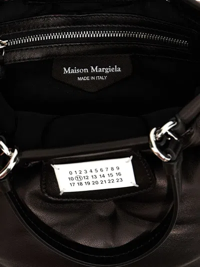 Shop Maison Margiela 'glam Slam' Small Shopping Bag In Black