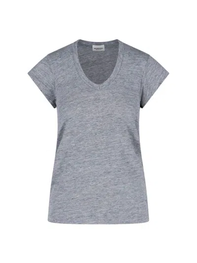 Shop Isabel Marant Étoile Marant Etoile T-shirts And Polos In Grey