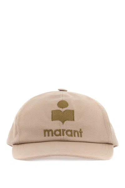 Shop Isabel Marant Tyron Baseball Cap In Beige