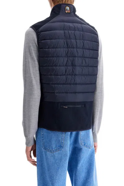 Shop Parajumpers Zavier Hybrid Vest In Blue