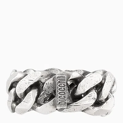 EMANUELE BICOCCHI EMANUELE BICOCCHI CHAIN RING IN SILVER 