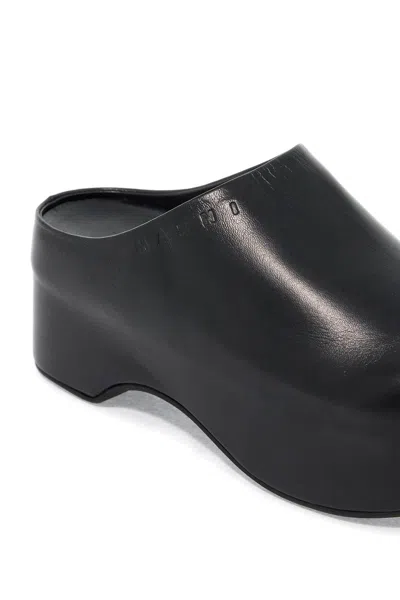 Marni Chunky Clog Sabot With In Black