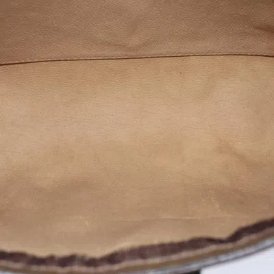 Pre-owned Gucci Ophidia Brown Canvas Clutch Bag ()