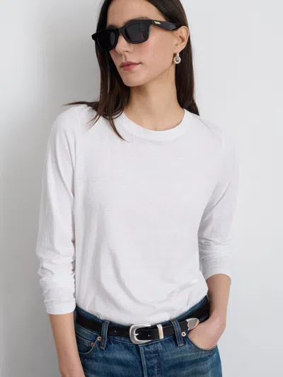 Alex Mill Long-sleeve Prospect Tee In White