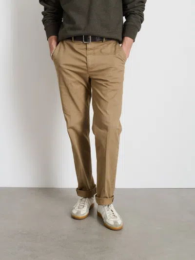 Alex Mill Max Trouser In Chino In Field Khaki