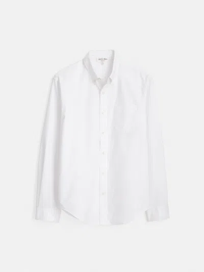 Alex Mill Mill Shirt In Paper Poplin In White