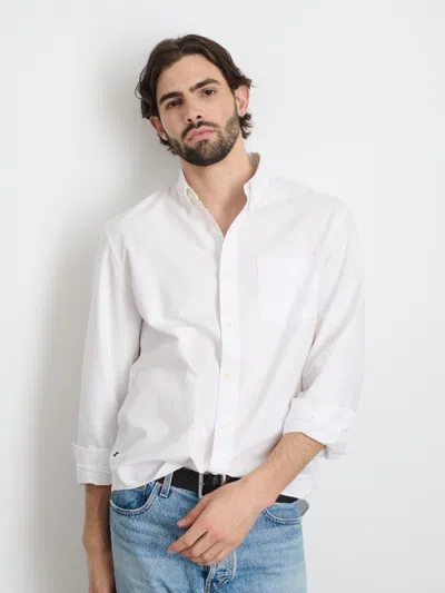 Alex Mill Mill Shirt In Paper Poplin In White