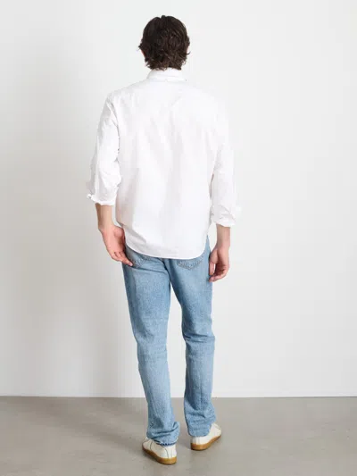 Alex Mill Mill Shirt In Paper Poplin In White